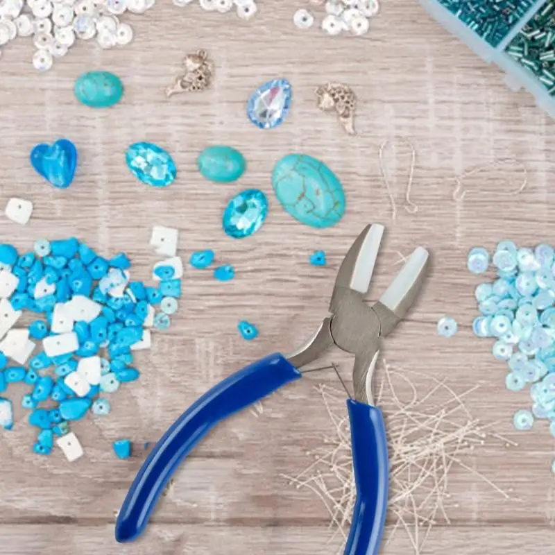 72xe Mini Blue Renter Pliers, установленные для изготовления ювелирных изделий и ремонта