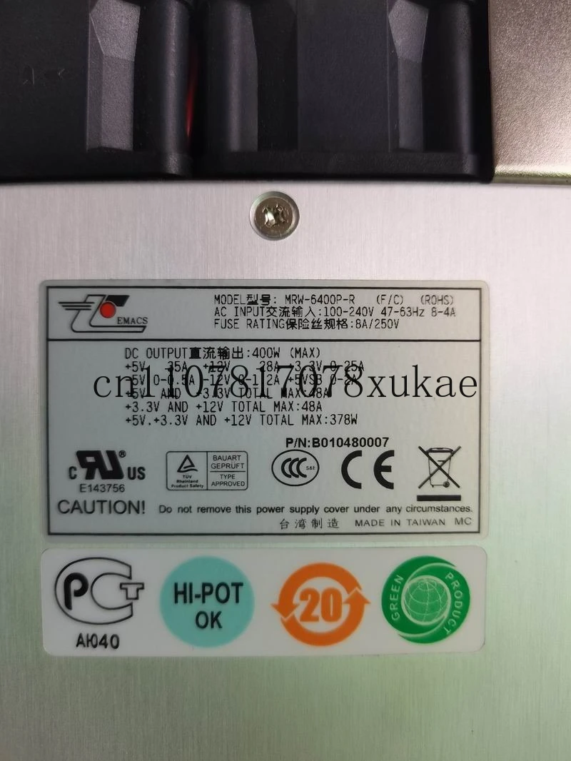 

Server Power MRW-6400P-R 400W Redundant Power Supply Module