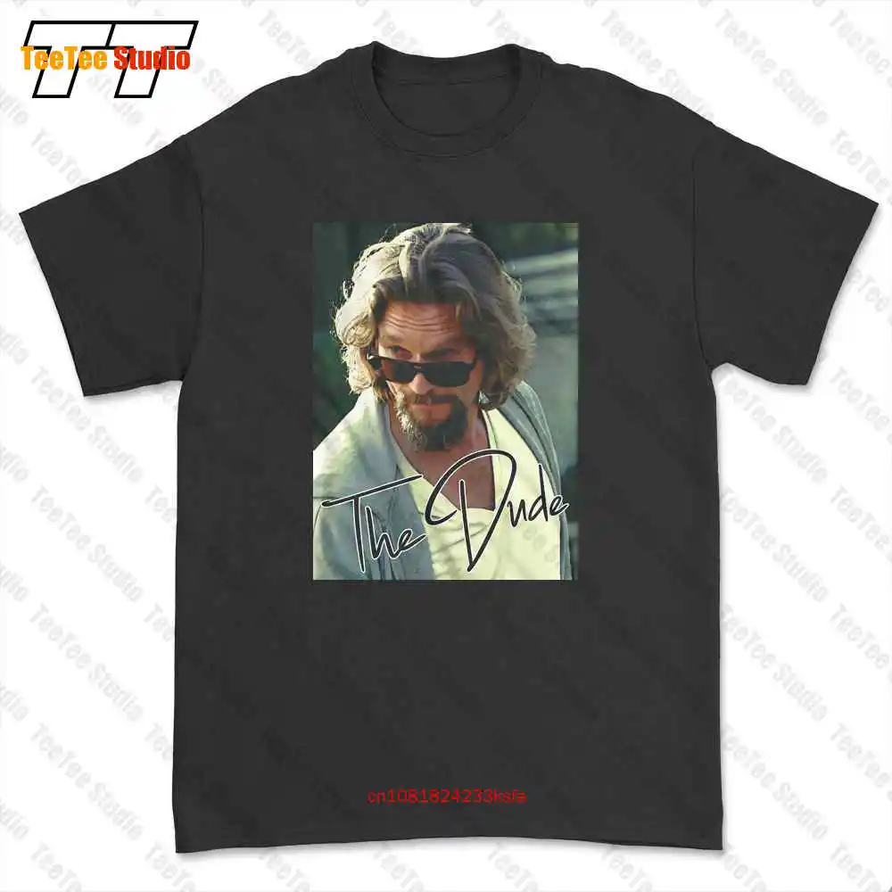 Big Lebowski The Dude Photo Jeff Bridges T-shirt Tee FSHV