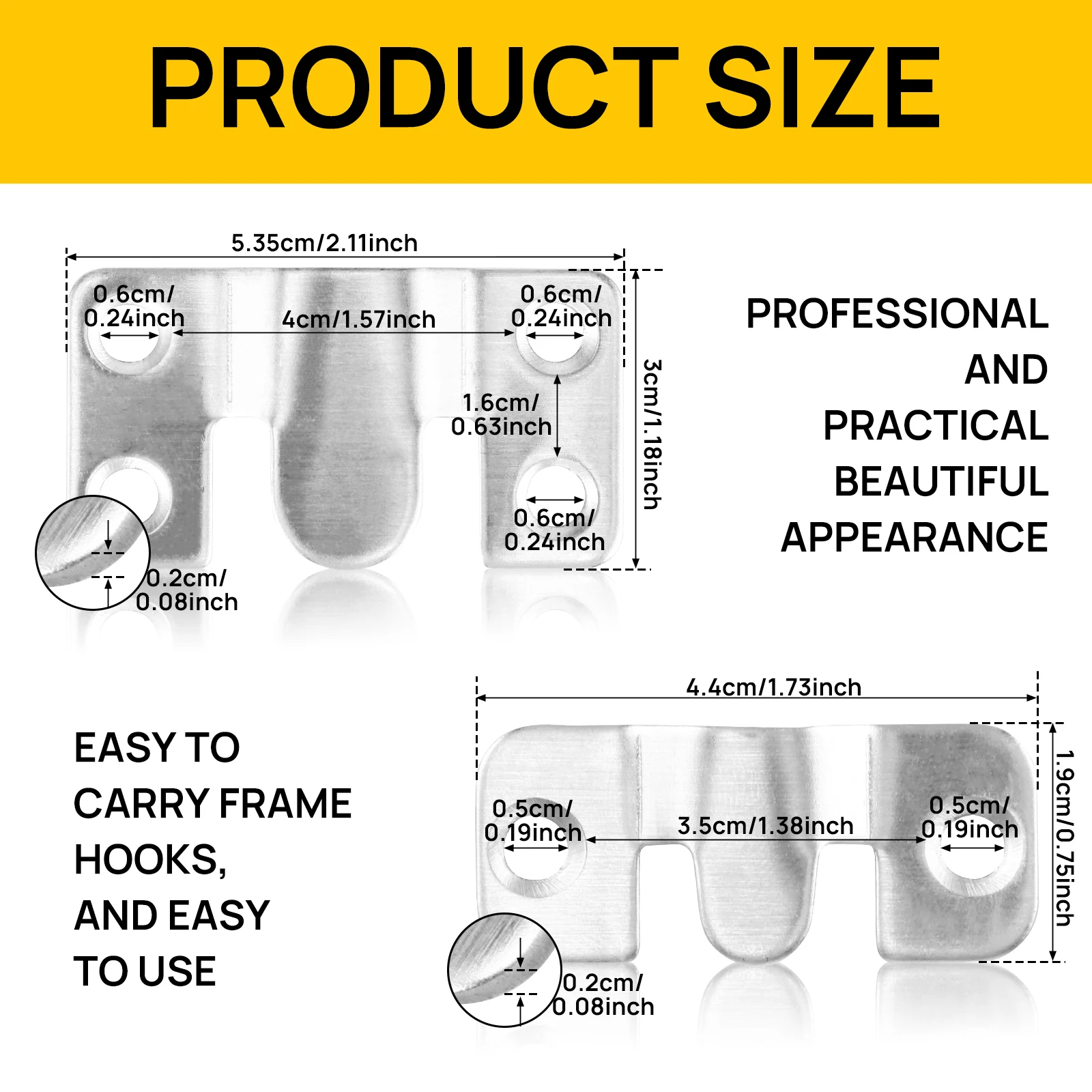 20/30Pcs 스테인레스 스틸 사진 프레임 옷걸이 헤 - Woodworking French Cleat 리뷰 및 가격