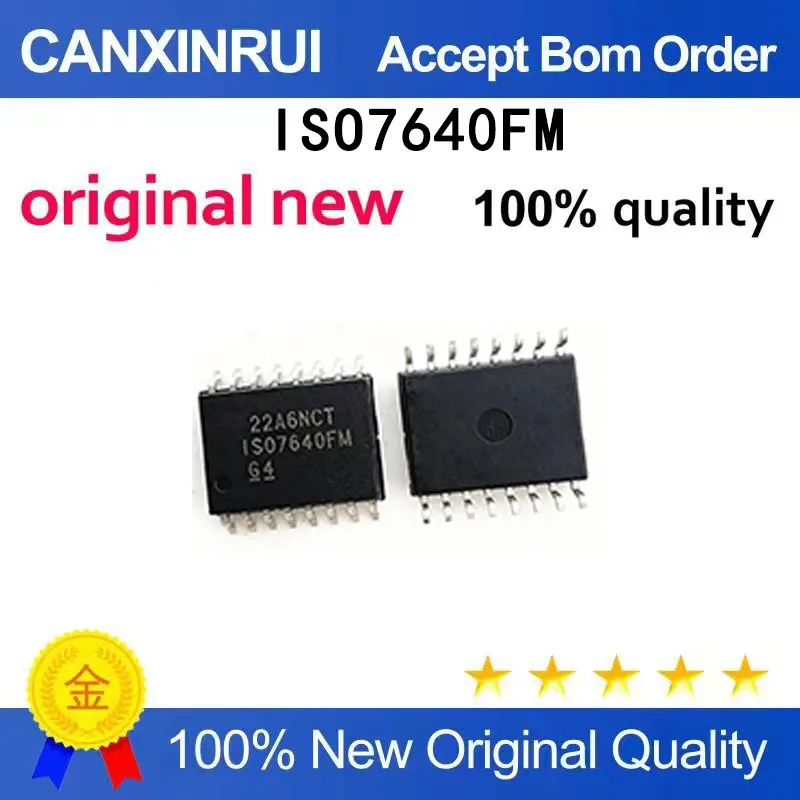

(5-100 pieces) Brand new original ISO7640FMDWR ISO7640FM patch SOP16 digital isolator chip