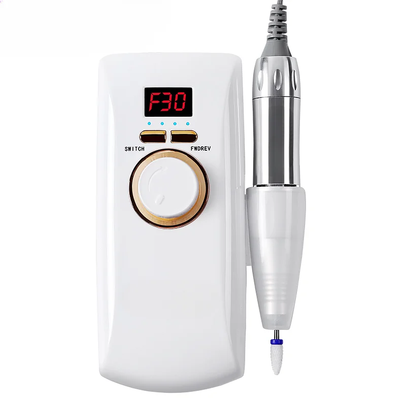 

CE/ROSH Professional nail polisher Portable rechargeable electric nail drill machine