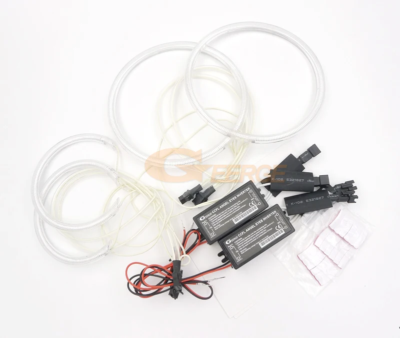 For NISSAN PRIMERA P12 2002-2008 Perfectly Compatible Ultra Bright CCFL Angel Eyes Halo Rings Kit Light