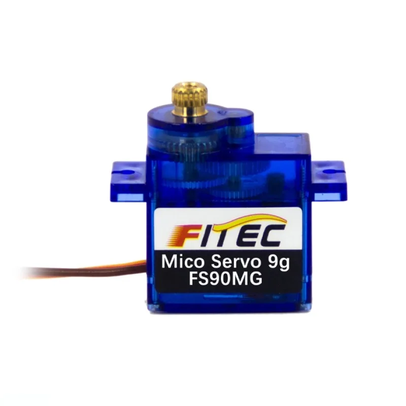 10PCS FS90MG 2.2Kg.cm 180 Degree Rotation Metal Gears Feetech Micro Servo 12g For Microbit Arduino Raspberry Pi And PICAXE Proje