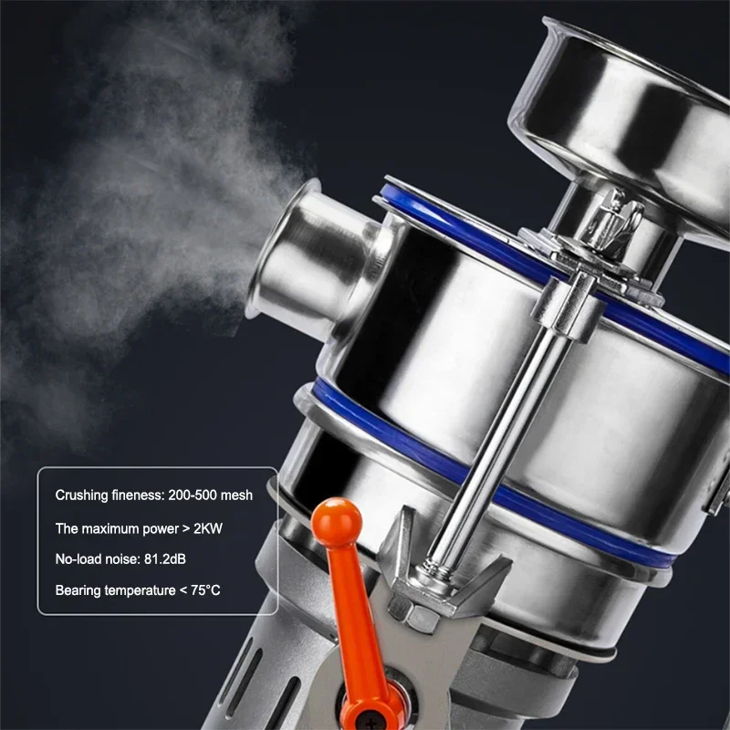 آلة سحق فائقة التدفق للهواء ، مطحنة كهربائية ، آلة طحن المواد الطبية ، لؤلؤ معمل ، عرض من الخارج ، من من الخارج
