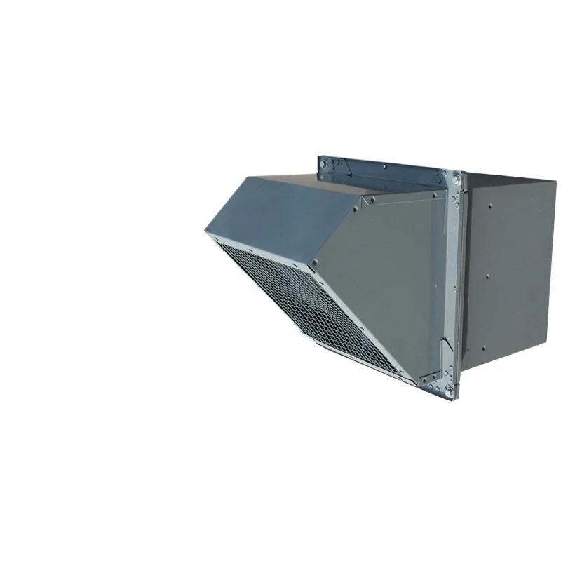 Anti-corrosion carbon steel explosion-proof square louver side wall axial flow fan with wall type fan