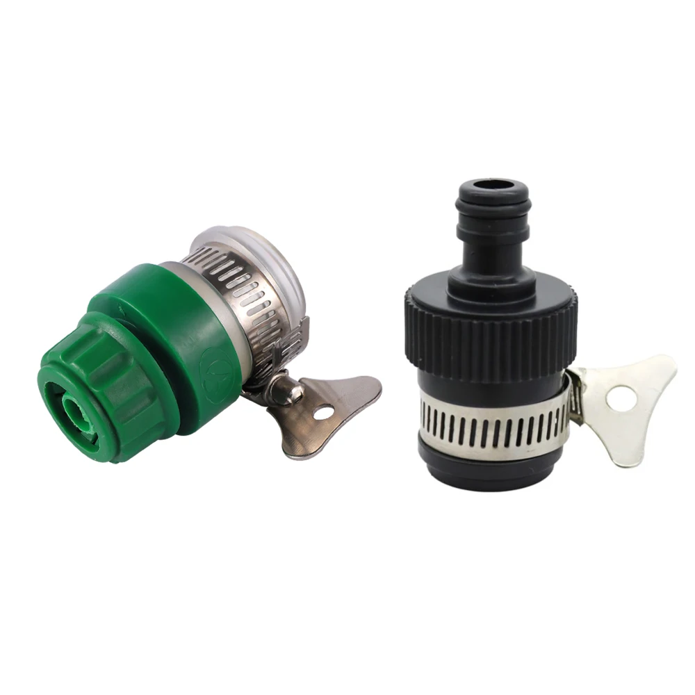 Adaptador de grifo Universal, Conector de agua de jardín, conversión de grifo, tubería de 16mm, suministro de agua de riego agrícola, Junta rápida