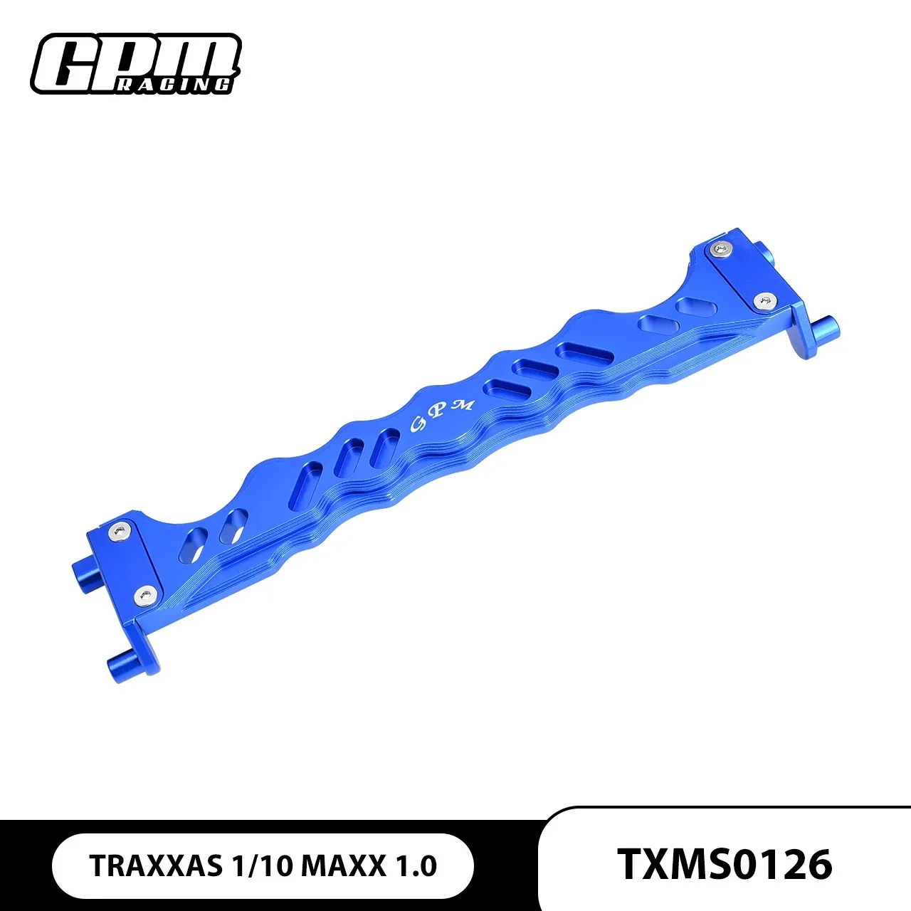 

GPM Aluminum Battery Hold-Down 7919 For TRAXXAS 1/10 Maxx 1.0 Monster Truck