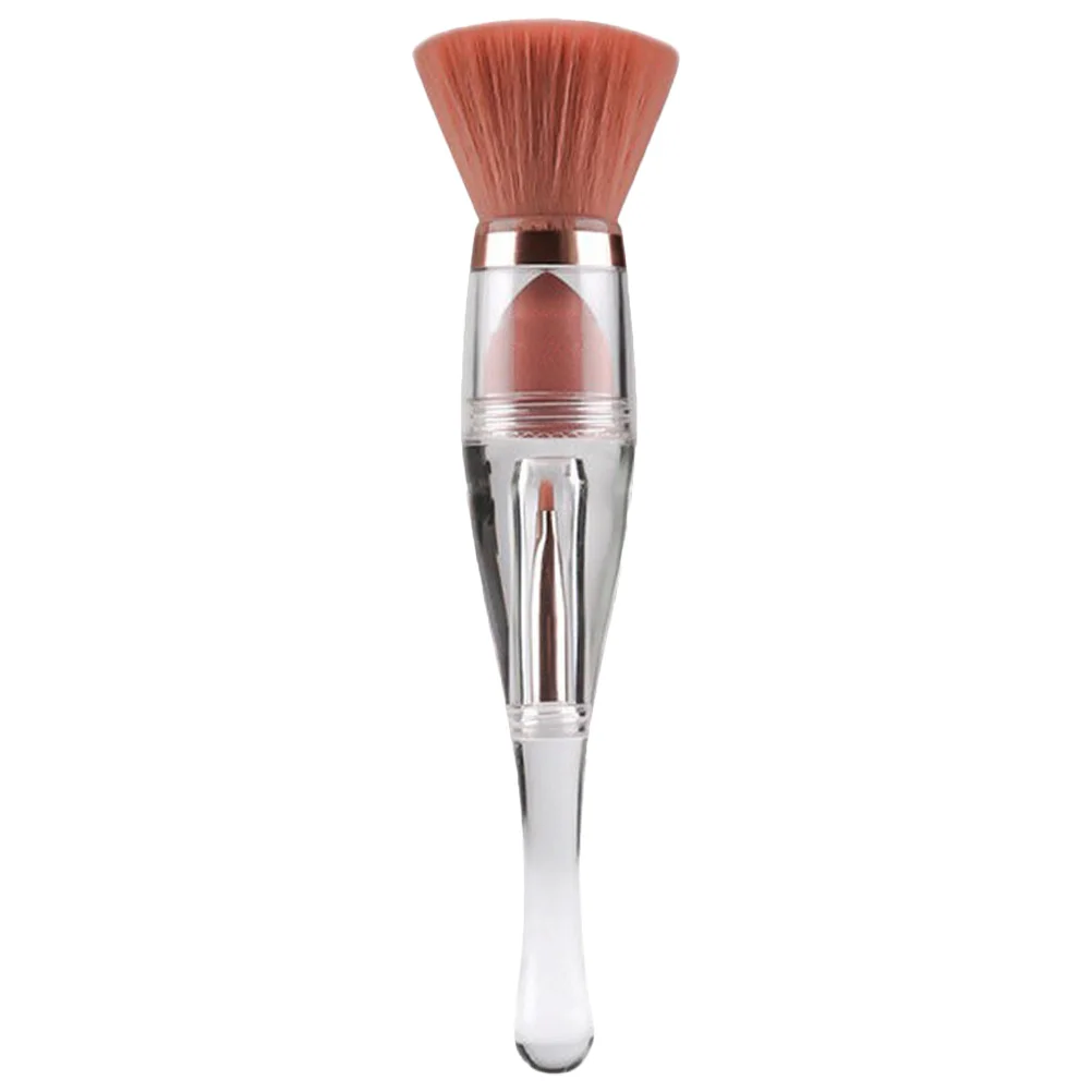 Make-upborstelset Draagbare compacte soepele wollen haren voor foundation Blush Poeder Vloeibaar reishulpmiddelen Dames