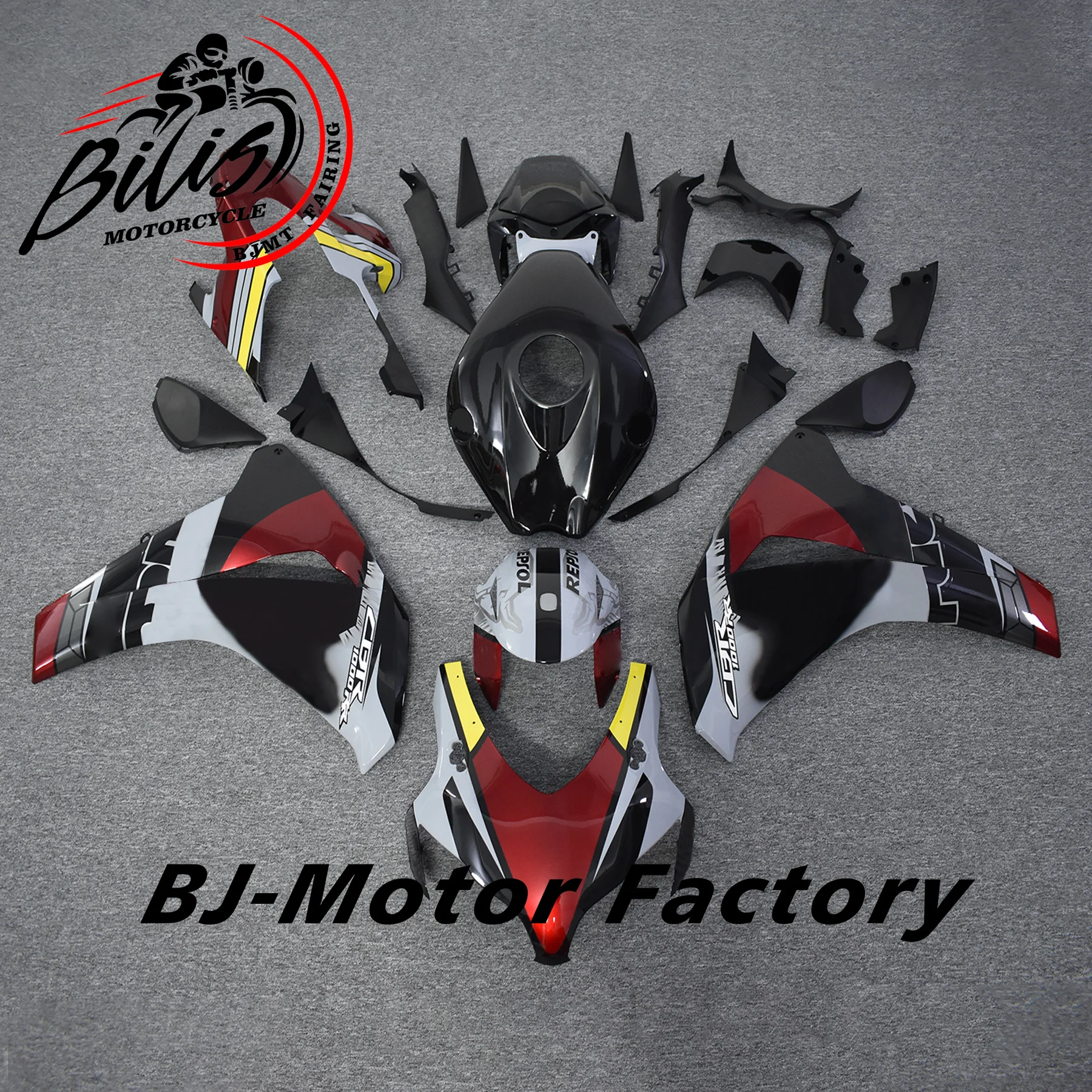 

ABS full fairing kit For Honda CBR1000RR 2008 2009 2011 bodywork fairing fairing kit bodywork fairing kit Injection Molded