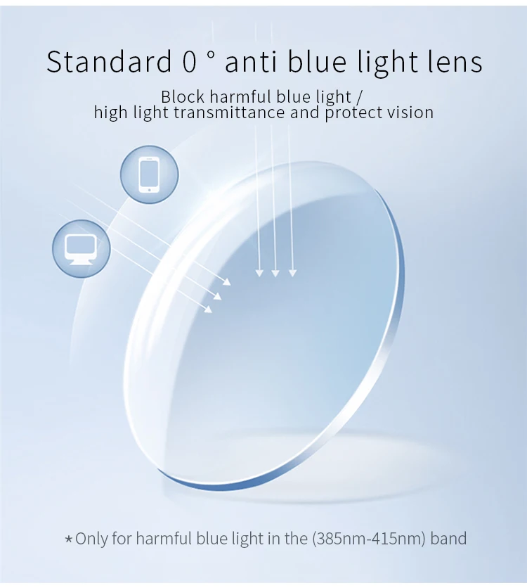 BEMORE Butterfly Anti-Blue Light Woman Reading Computer Eyewear Myopia Farsightedness Custom Eyeglasses by Medical Recipe