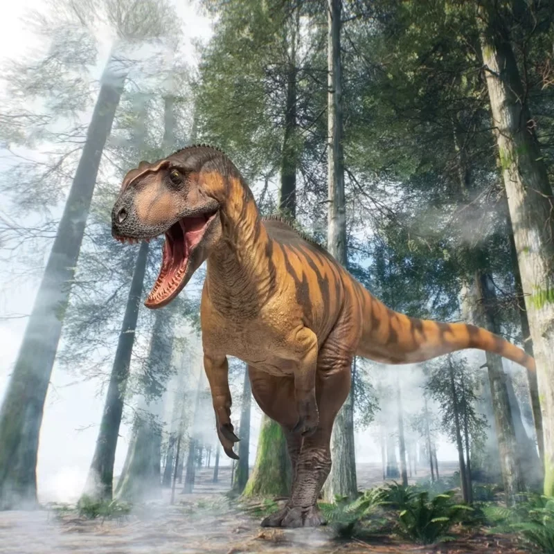 Yangchuanosaurus magus Roc dinosaurio rey crecimiento compañero modelo 76 regalo de vacaciones colección ornamento dinosaurio modelo juguete estatuilla