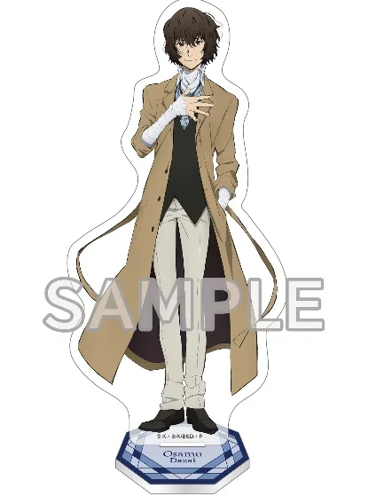 

Game Nakajima Akutagawa Kunikida Doppo Acrylic Stand Doll Anime Dazai Osamu Figure Model Plate Cosplay Toy for Gift