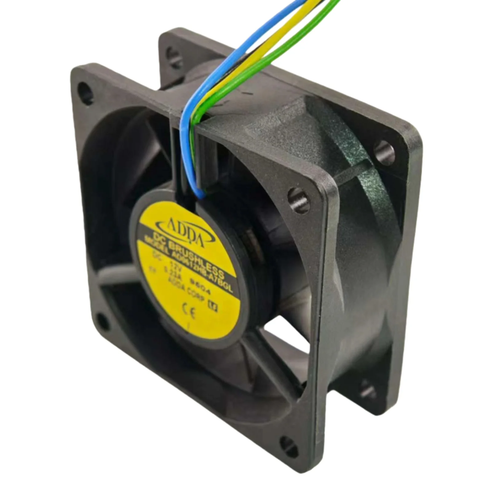 

new for ADDA AD0612HB-A7BGL DC 12V 0.23A 60x60x25mm Dual Ball Bearing Cooling Fan 6025 4500RPM 23.2CFM 4-Wire PWM Fan