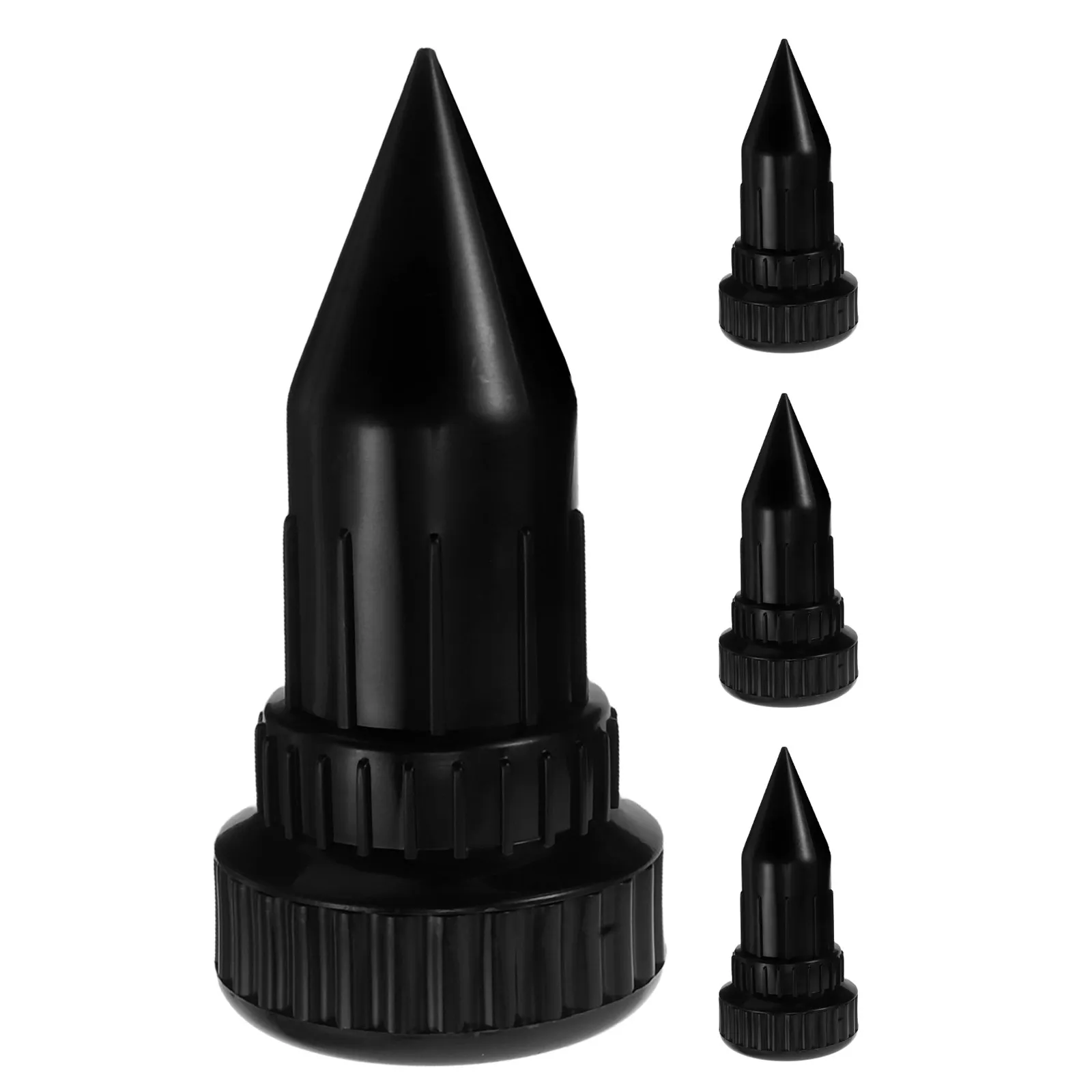 

4Pcs Outdoor Hidden Safe Concealed Sprinkler Head Key Holder Waterproof Garden Yard Jewelry Cash Hider Case Black