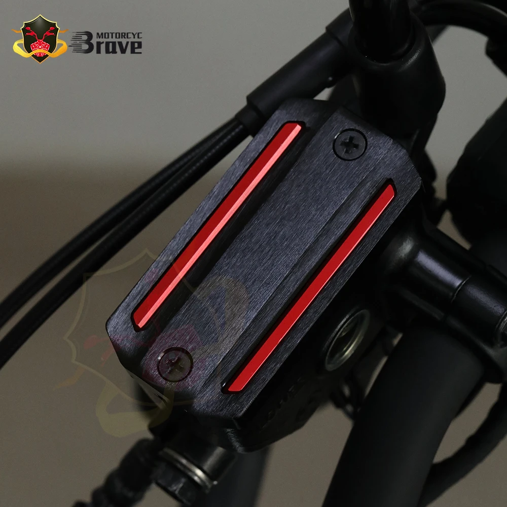 Motorcycle Brake Fluid Fuel Reservoir Tank Cap Cover Accessories For CB1100RS 2017 2018 2019 2020 2021 CB1100EX 2014-2021