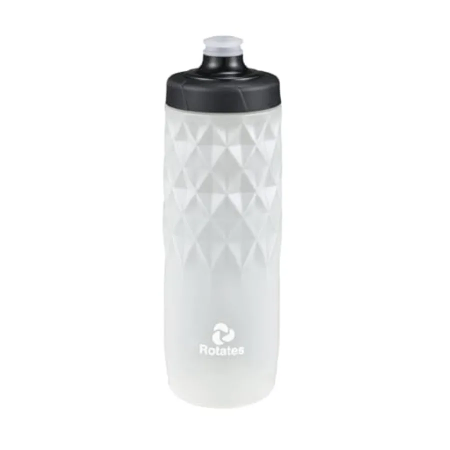 

Cycling sports squeeze bike bottle, 750ml/25oz, BPA-free HET high elastic material, double layer tech, smooth interior, matte e