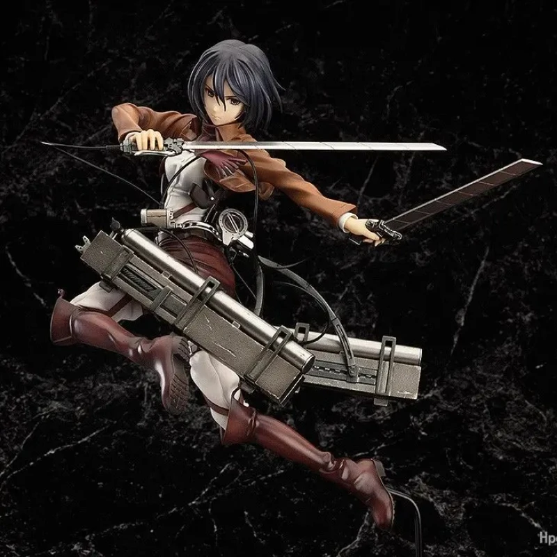 

GSC Original:Attack On Titan Levi Eren Mikasa 28-32cm PVC Action Figure Anime Figure Model Toys Figure Collection Doll Gift