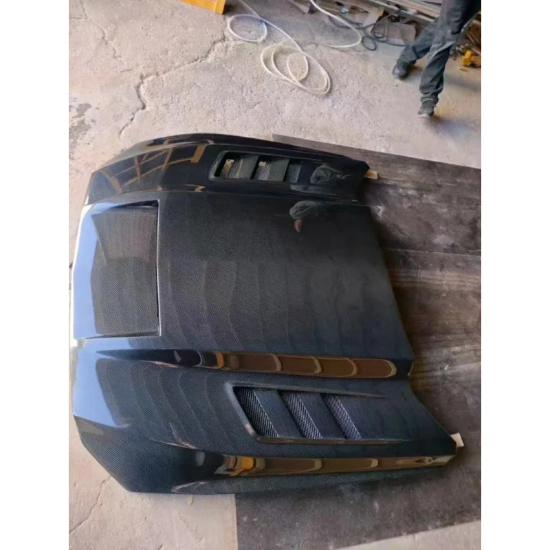 

Customized FT Style Carbon Fiber Car Engine Hood 2015-2017 Models