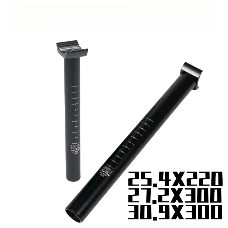 Für BMX Pivotal 30,9 mm/25,4 mm27,2 mmLeichte, hochfeste Sattelstütze, für Fahrradteile und Komponenten