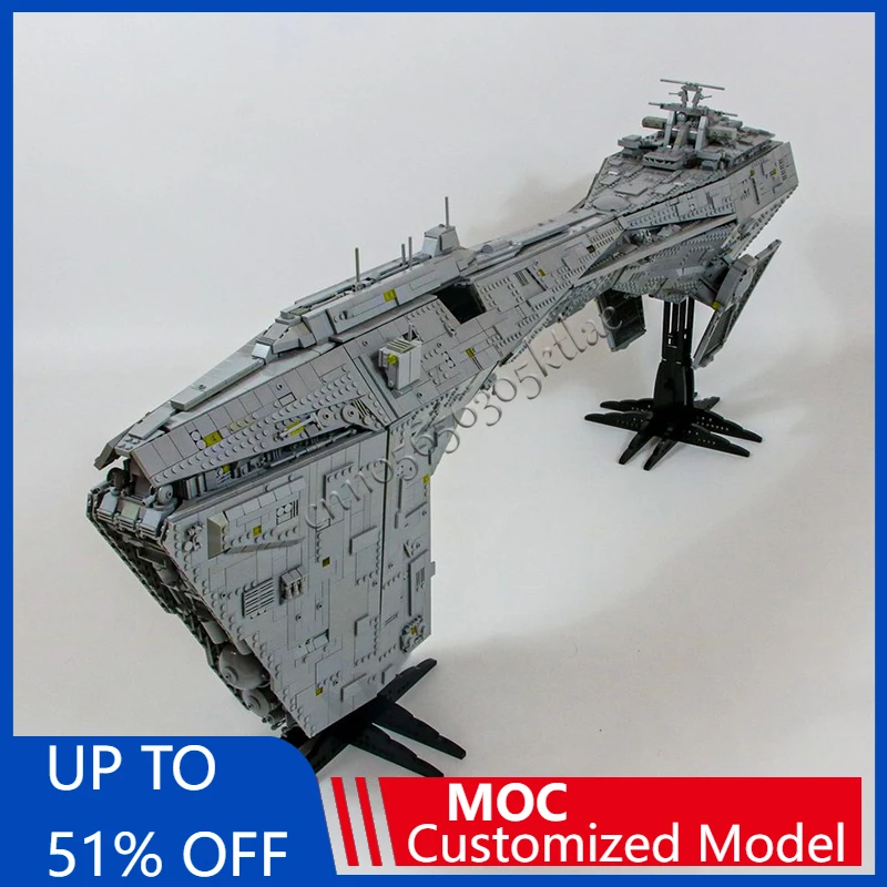 

Ultimate Movie Collector UCS EC Henrys Imperial Nebulon Spaceship Building Blocks Starcraft Assembly Model Technology Brick Toy
