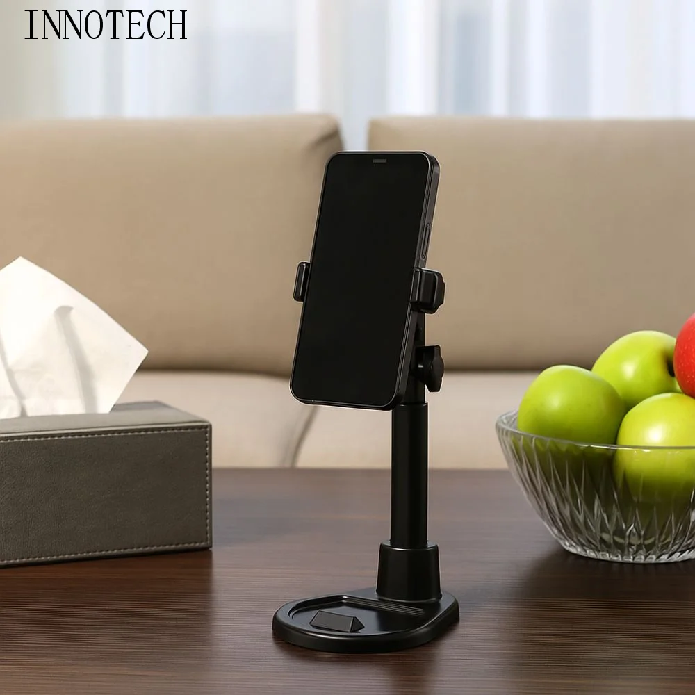 

Прочный универсальный настольный держатель для телефона, двойной слот для карт, устойчивая основа, держатель для планшета, телескопическая портативная регулируемая подставка, настольный стол