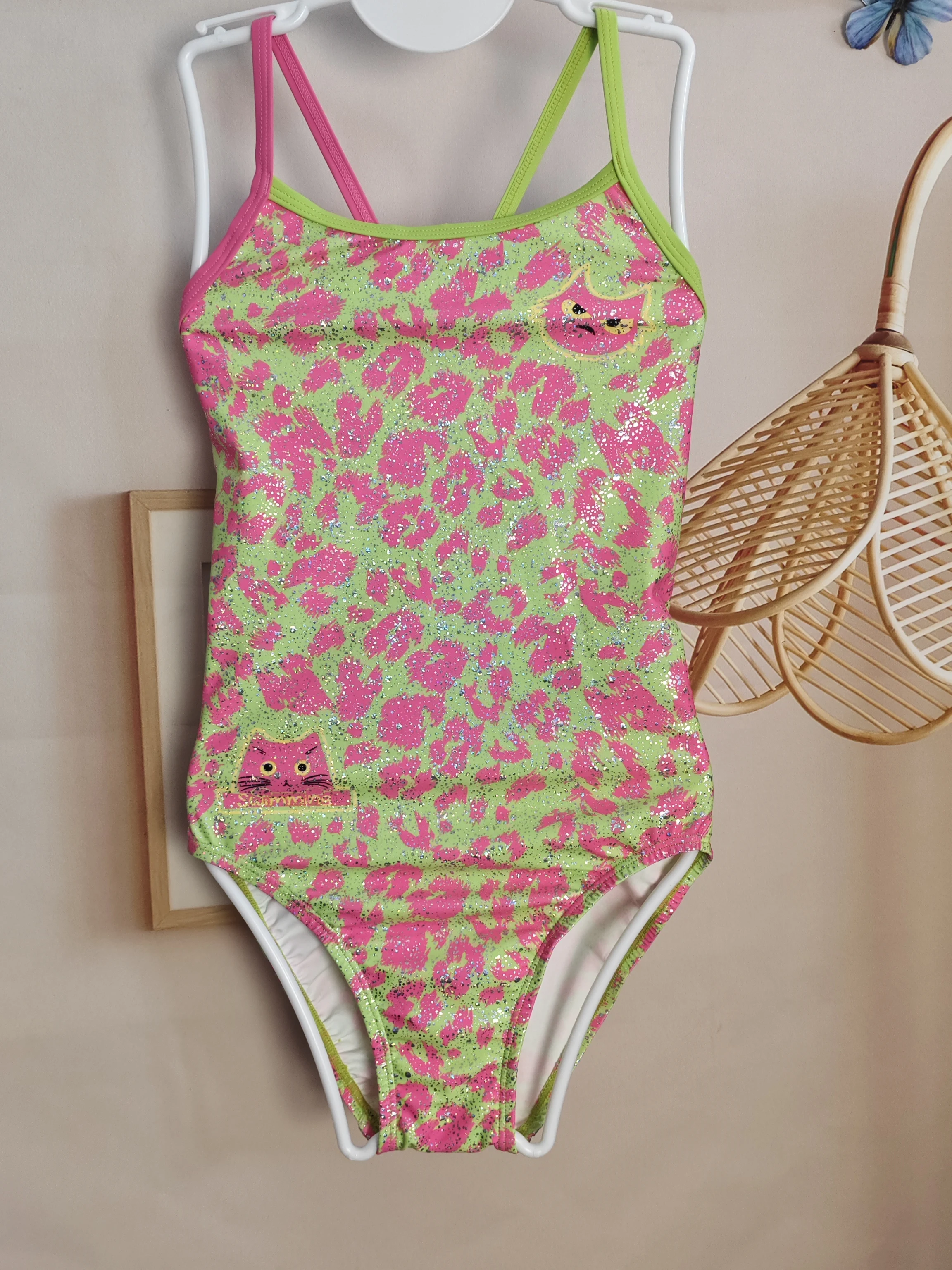 Professional Speed Suit One-Piece Swimsuit Women's Triangular Competition Swimming Gym Training Quick Dry Swimwear Holiday Style