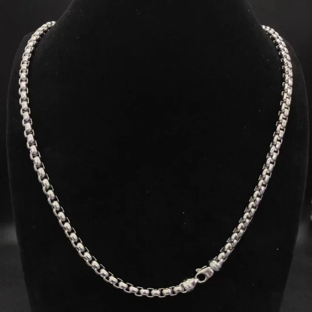 High Quality Fashion 925 Silver Dy Large Necklace Party Style For Everyday Wear