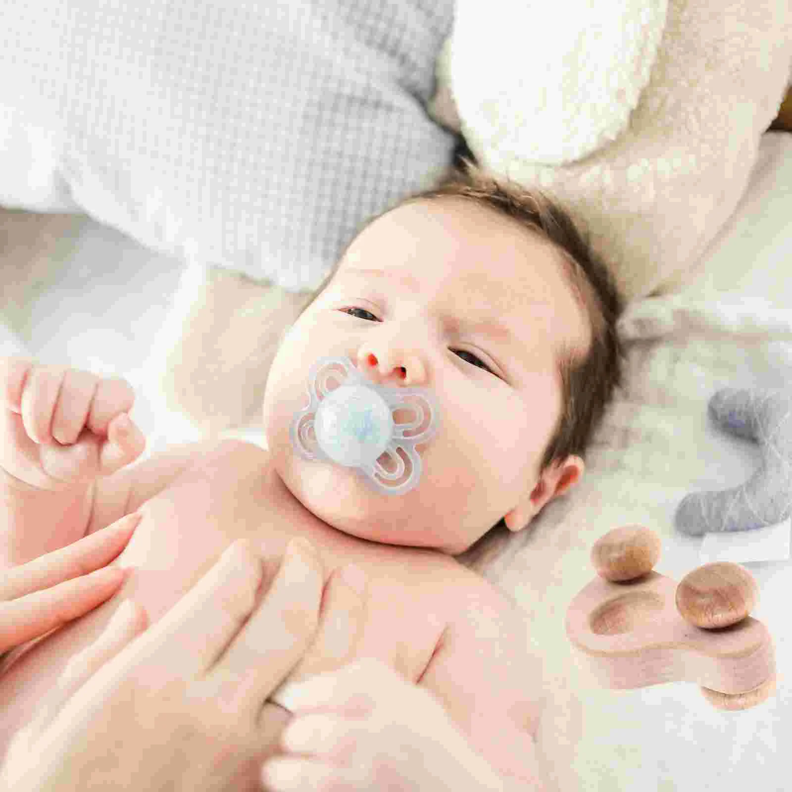 Wooden Beech Car Toy Log Cart Stroller Infant Grasp Inertia Model Baby Educational Toys