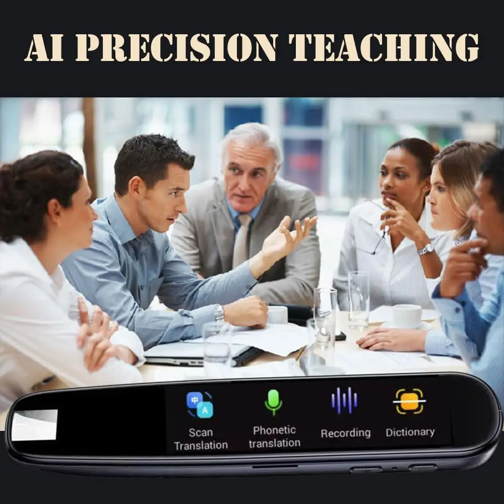 2.23inch Scanning Reading Pen HD Touch Screen Scan Reader Pen Word Translation 116 Languages Instants Translator Device