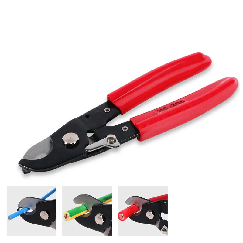 35mm² Copper Aluminum Cable Cutter - Heavy Duty Wire Stripping Pliers for Electricians - Precise Cutting & Stripping Tool