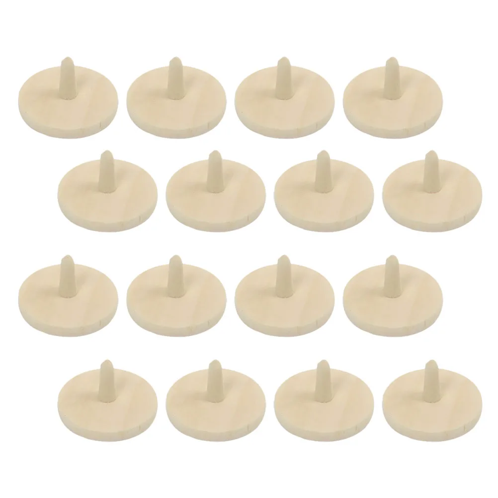 

30 Pcs Golf Ball Mark Markers for Putting Green Accessories Alignment Tool Location Wooden