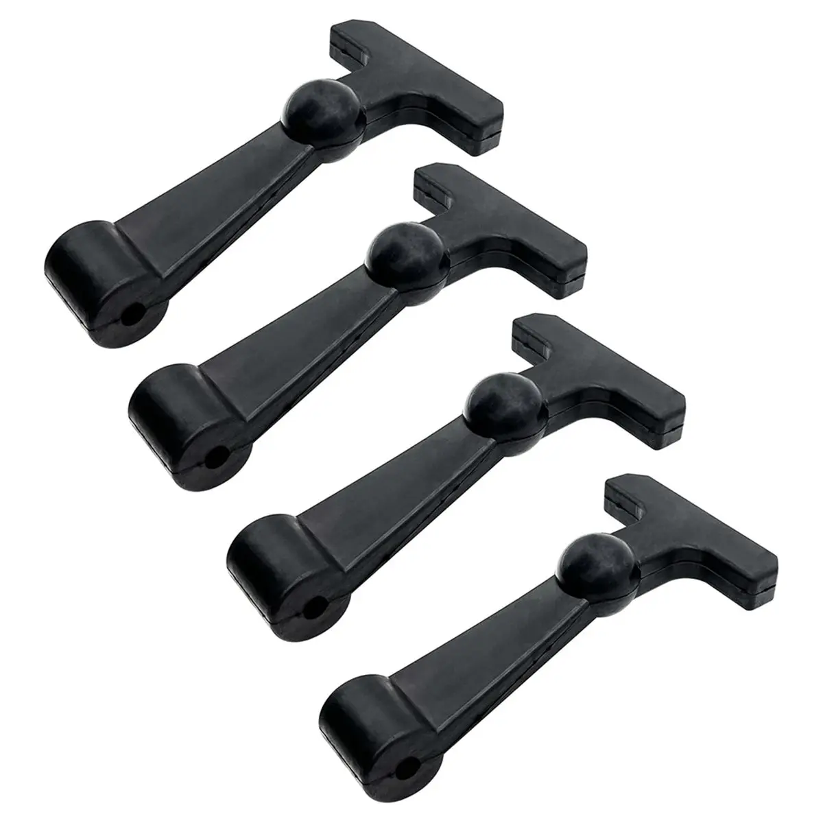 2026 Trend Black Replacement Cooler Latches Compatible for Cooler Accessories and Cooler Premium Rubber Latches