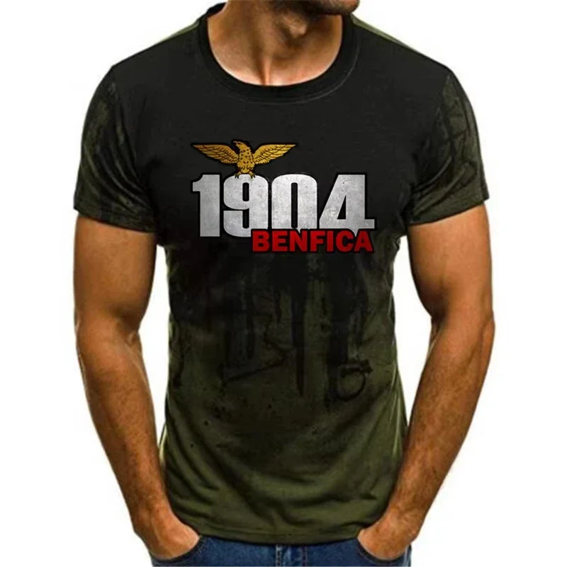 

2025 NEW Benfica Nickel Men's Football Club shirt Loose loose top for summer fashion sports