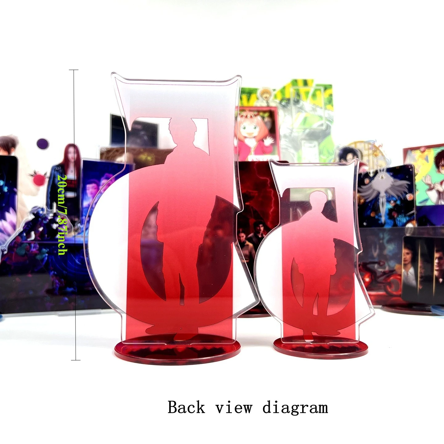 Voor Stranger Eleven Randapparatuur Acryl Stand Joyce Byers Beeldje Staande Plaat Max Mayfield Figuur Acryl Standbeeld Nancy Speelgoed