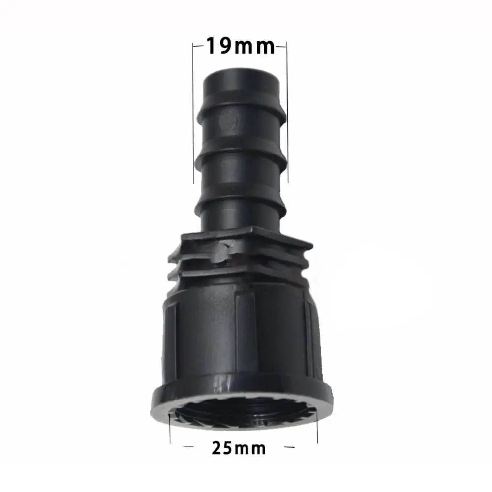 1PC 1/2 3/4 Female Male Thread To 1/2 3/4 1 Inch Garden Hose Barb Connector 16mm 20mm 25mm Plastic Irrigation Pipe Fitting