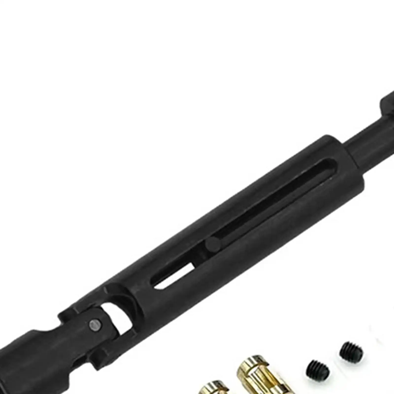 1/12 RC Auto Aandrijfas Transmissie Gezamenlijke Kleine Sleutel Metalen Aandrijfas voor