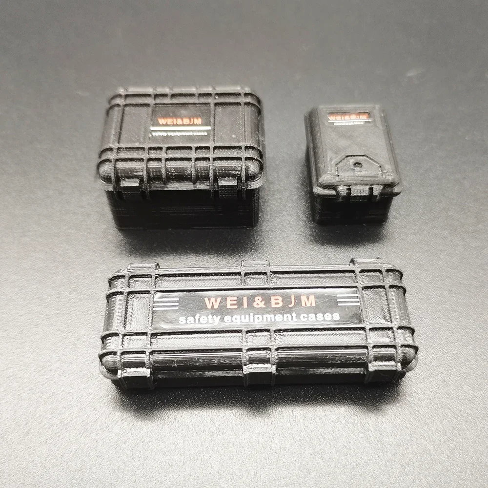 3PCS RC รถจําลองกล่องตกแต่งเครื่องมืออุปกรณ์เสริมสําหรับ Axial SCX24 90081 00001 002 005 006 Gladiator 1/24 Crawler