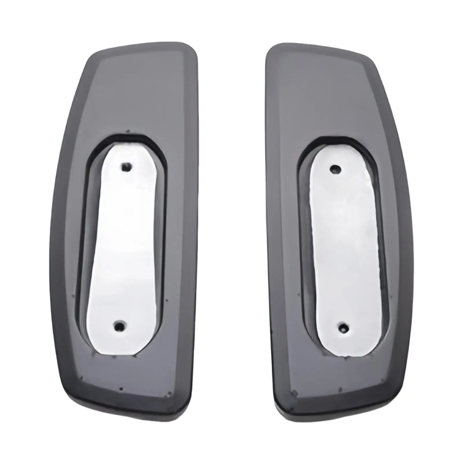 2x bureaustoel armleuning pads, elleboogkussen, armleuning kussen, PU armpads vervanging voor gaming stoelen thuis fauteuils woonkamer