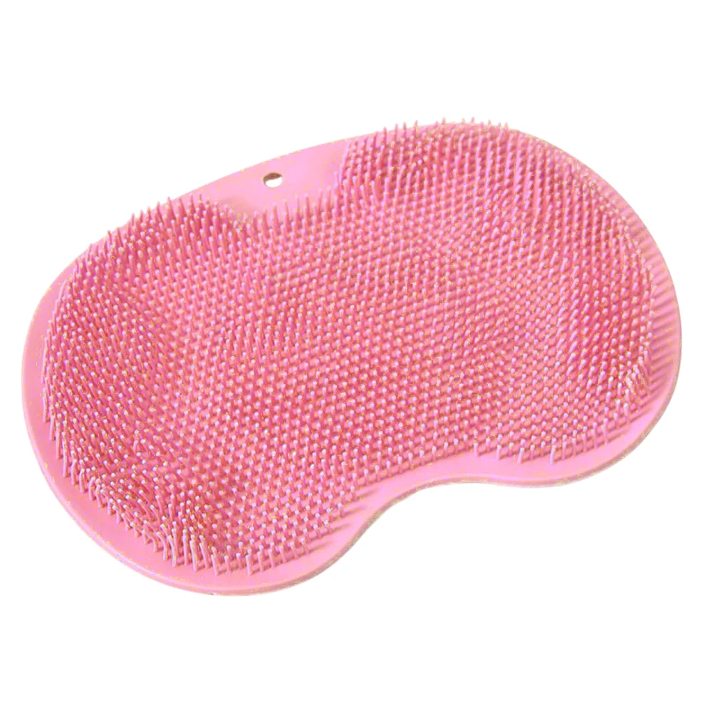 Daily Bathing Back Scrubber Gentle Exfoliating Bath Brush Back Pad Dual Functionality Soft Bristles Easy To Clean