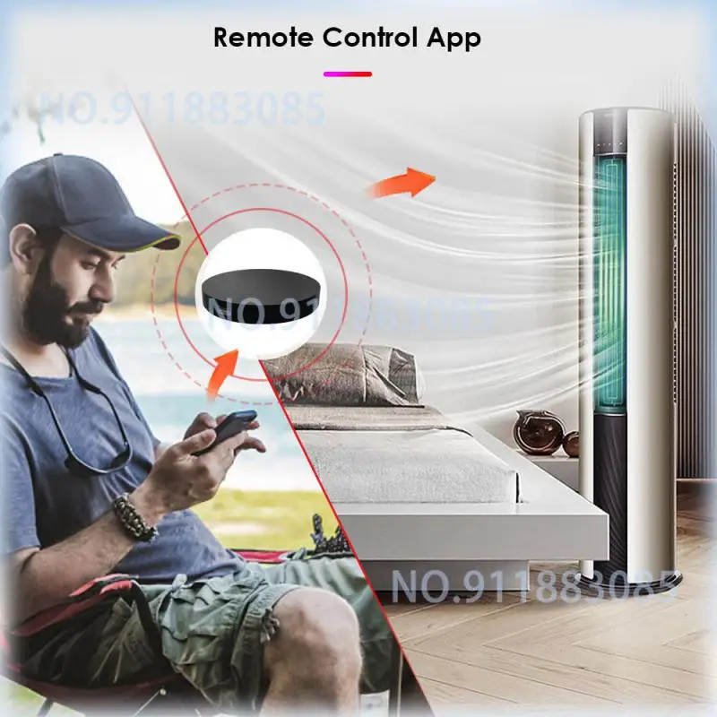 Control remoto inteligente por infrarrojos para el hogar, dispositivo con WiFi, Tuya, Smart Life, TV, DVD, AUD, CA, funciona con Amz, Alexa y Google