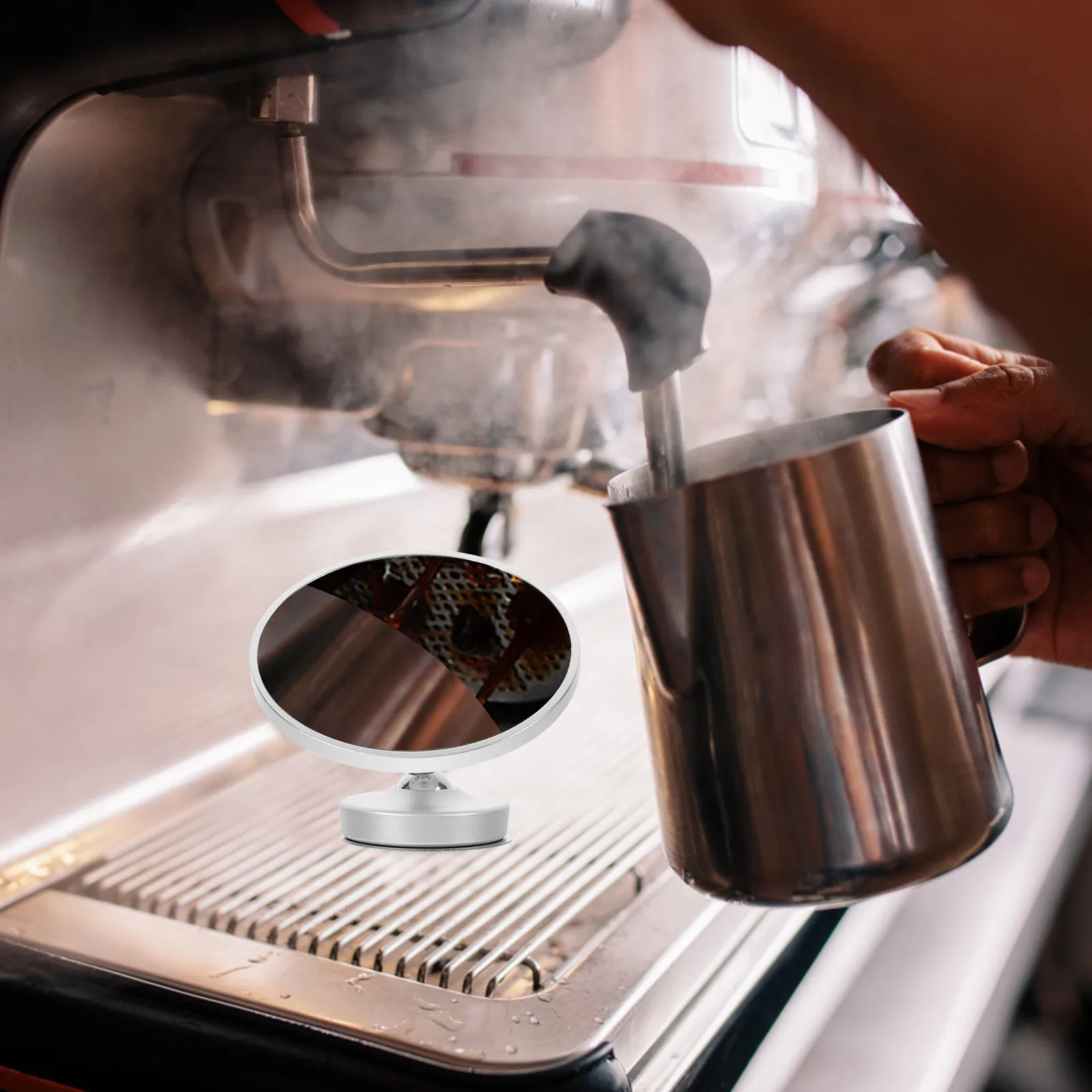 

Espresso Shot Mirror Coffee Machine Adjustable Rotatable Observation Reflective Lens Coffee Maker Accessory Professional