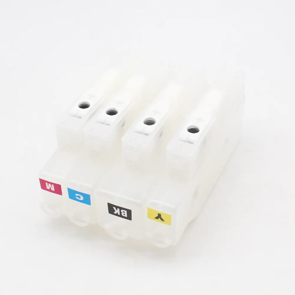 4pcs x Refillable Ink Cartridge Without Chip for Epson WorkForce Enterprise AM C400 C550 Printers NO Chip