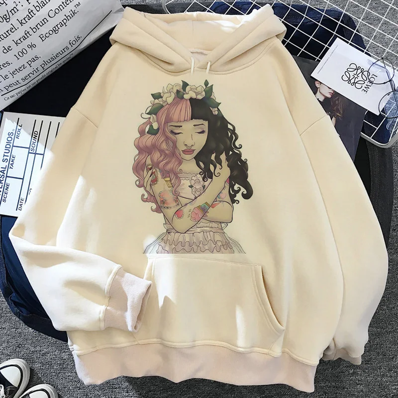 Melanie Martinez Crybaby hoodies women aesthetic Fleece tracksuit Hood women anime Hooded Shirt