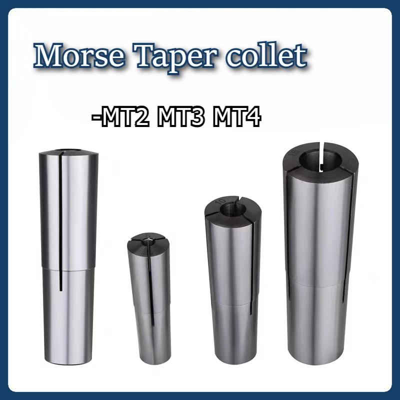 

1PCS MT2 MT3 MT4 collet chuck D3 4 5 6 8 10 12 14 16 18 20mm morse taper cone spring collet thread M10 M12 M16 clamp tool