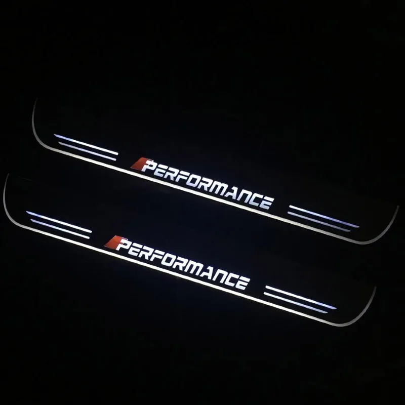 Trim Pedal Car Exterior Parts LED Door Sill Scuff Plate Pathway Dynamic Threshold Footstep Light For BMW F30 F35 F80 G20 G28