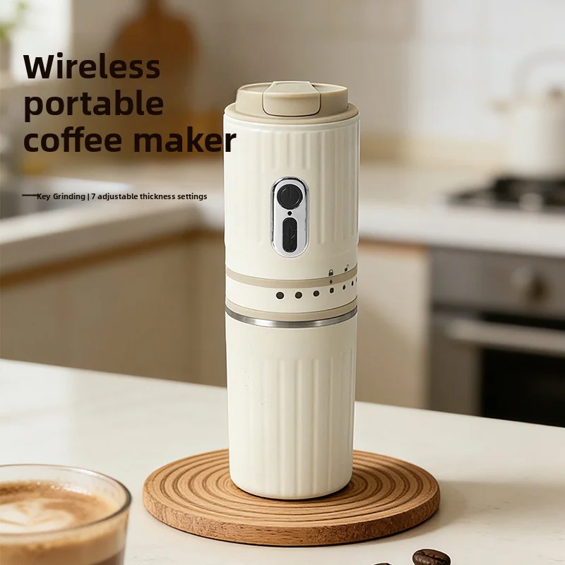 Mini Portable Hand-Brewed Coffee Machine - Outdoor Travel Companion Small Home Brewing Coffee Cup