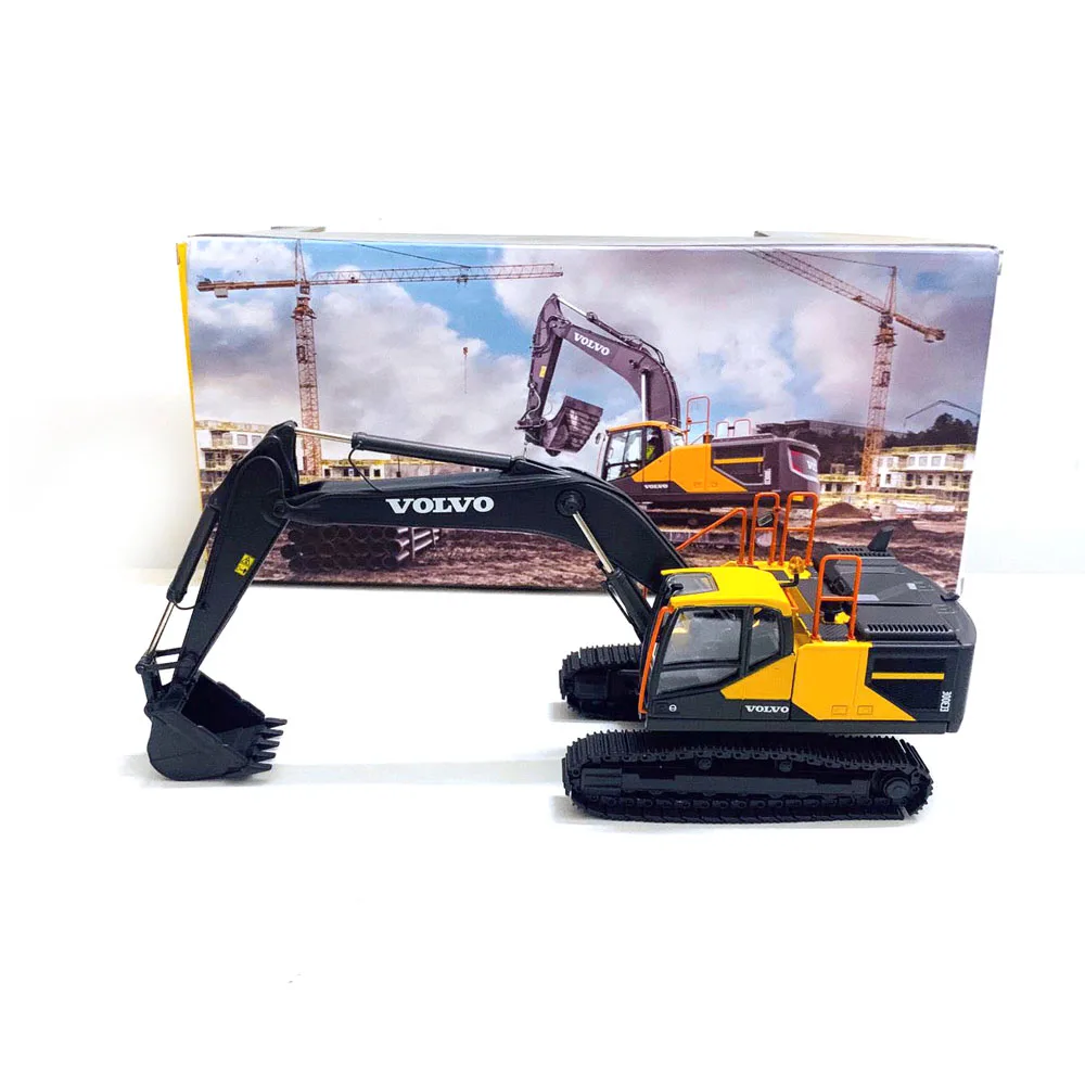 

EC300E Crawler Excavator Diecast 1:50 Scale Metal Tracks Boy Gift Collection, Toy Model, Scene Decoration Collection