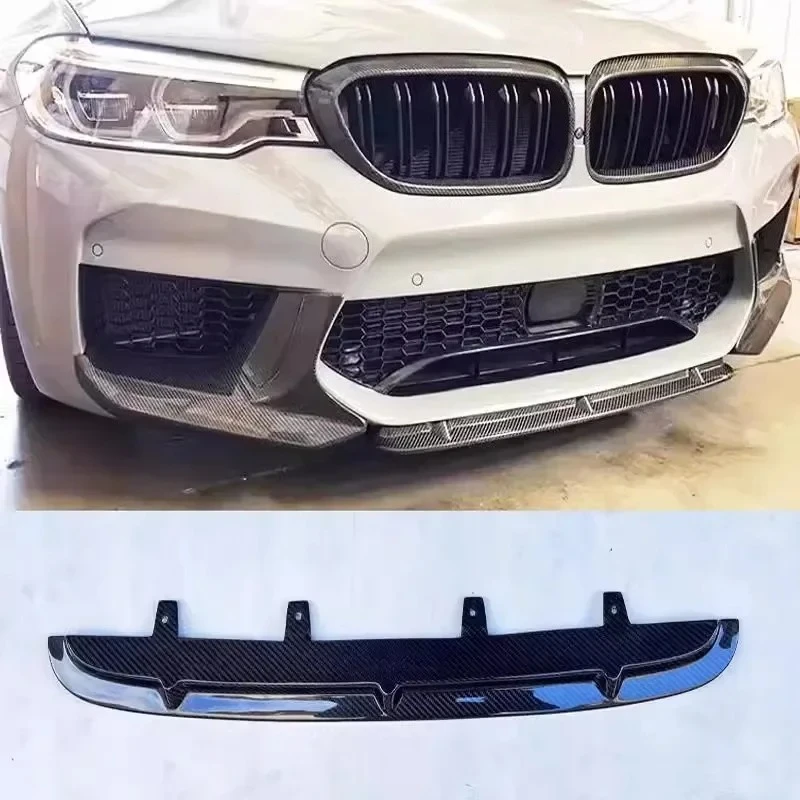 

For BMW F90 G30 G8 5 Series Real Carbon Fiber rear corner trim bumper spoiler Lip Splitters Body Kits Modification Accessories
