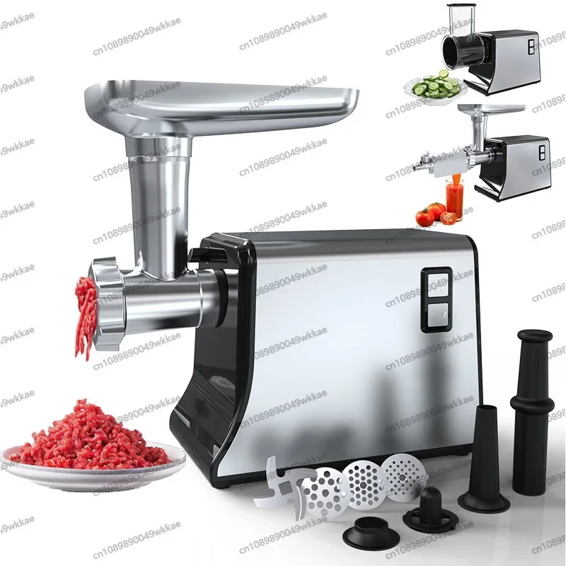 110V Meat Grinder, Household Electric Multi-function Meat Grinder Enema Machine